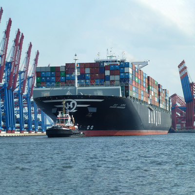 中国からサウジアラビアへ 貨物の国際卸荷料